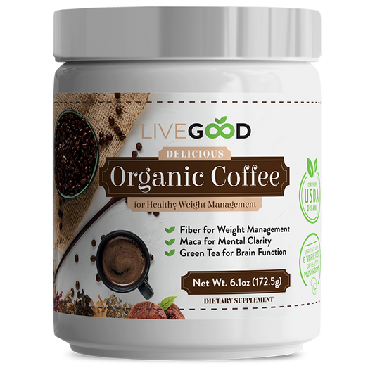 LiveSlim Coffee – Café Orgánico con Hongos Adaptógenos
