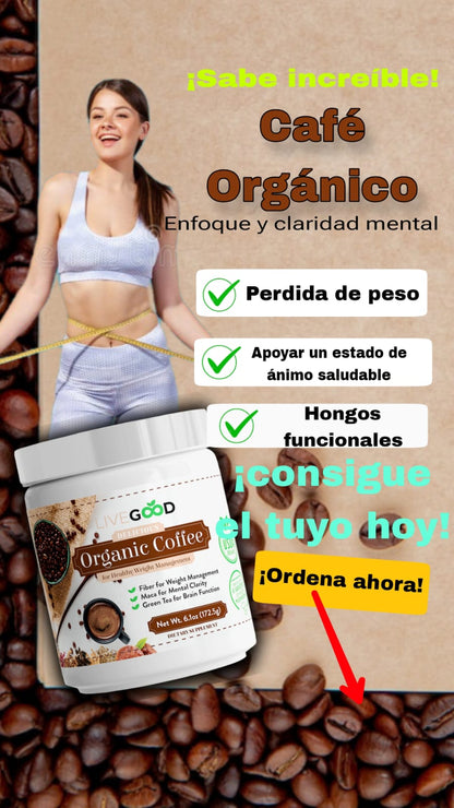 – Café Orgánico con Hongos Adaptógenos